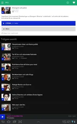Sveriges Radio Play android App screenshot 13