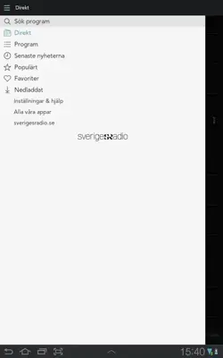 Sveriges Radio Play android App screenshot 14