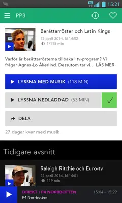 Sveriges Radio Play android App screenshot 3