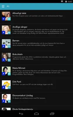 Sveriges Radio Play android App screenshot 8